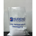 Aluminium alloy refining agent with white and transparent